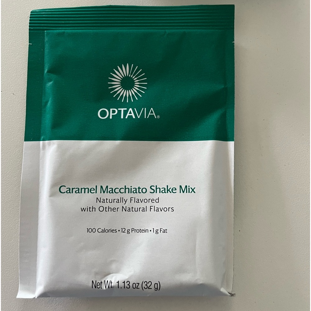 Optavia Carmel Macchiato shake mix
